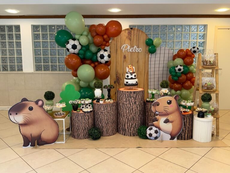 Decoração de festa infantil Matinho Verde 7