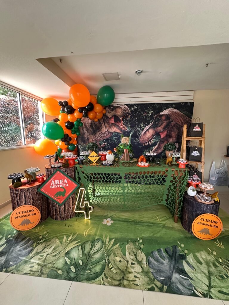 Decoração de festa infantil Matinho Verde 9