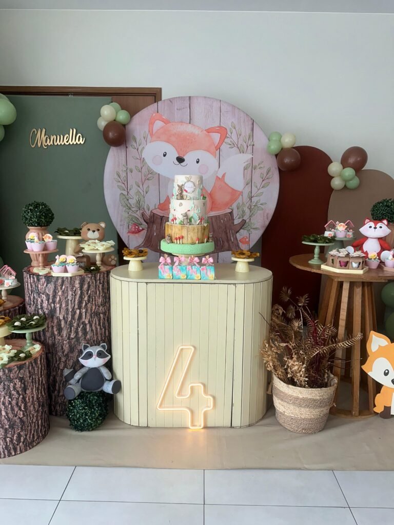 Decoração de festa infantil Matinho Verde 10