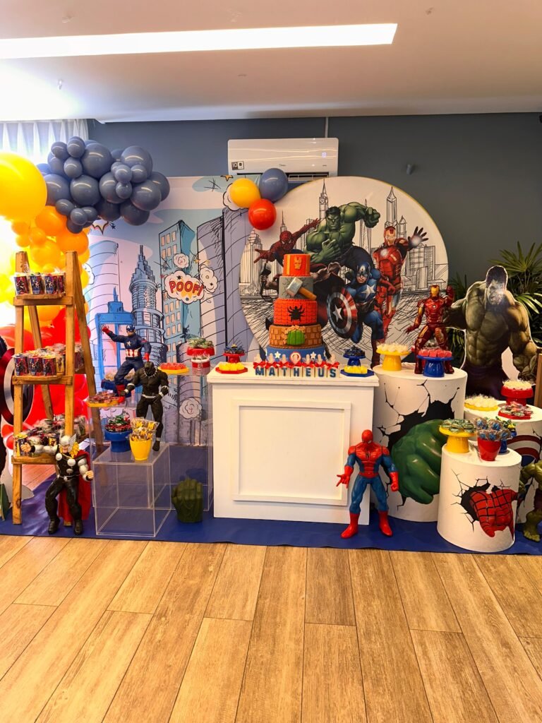Decoração de festa infantil Matinho Verde 11