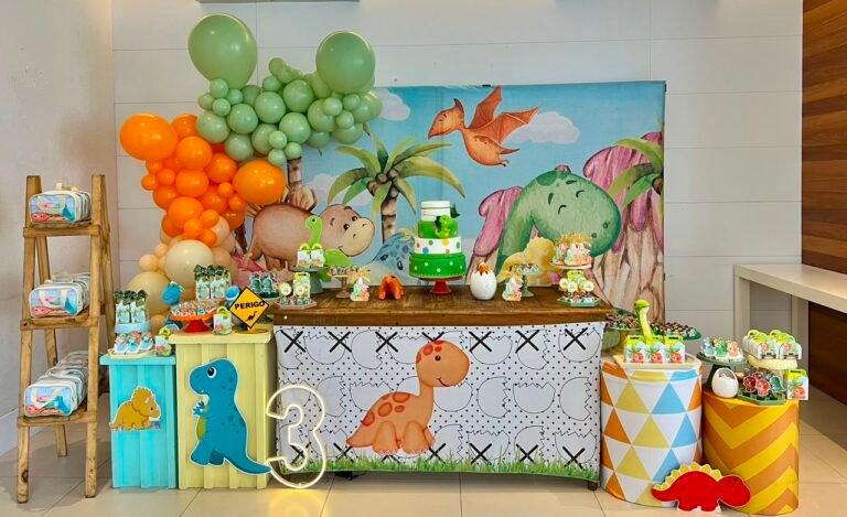 Decoração de festa infantil Matinho Verde 14
