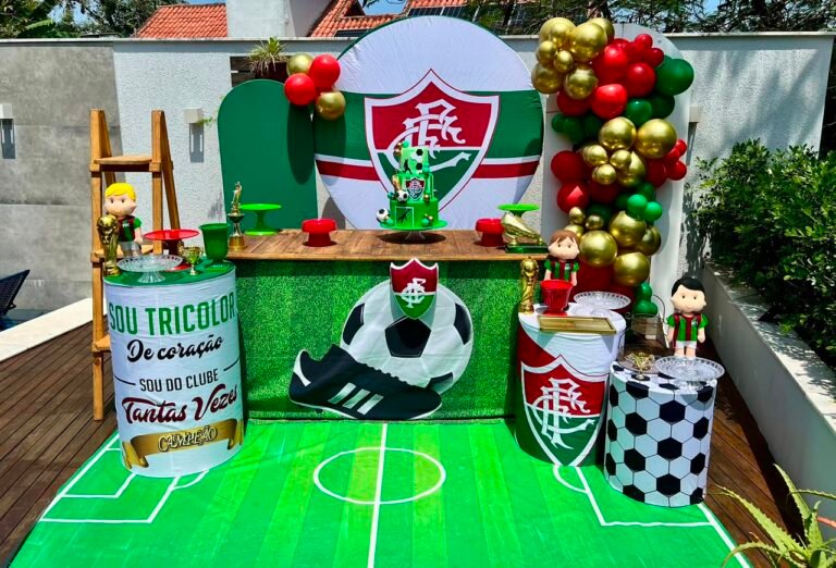 Decoração de festa infantil Matinho Verde 15