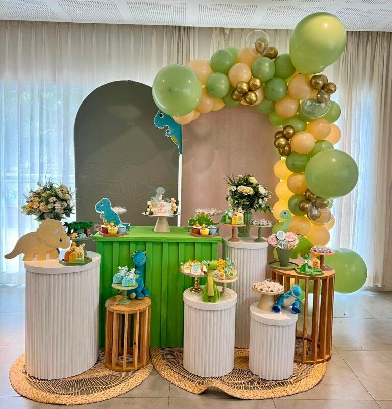 Decoração de festa infantil Matinho Verde 21