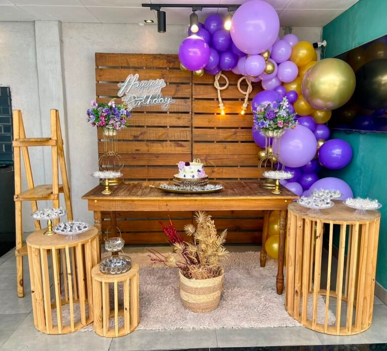 Decoração de aniversário Matinho Verde 5