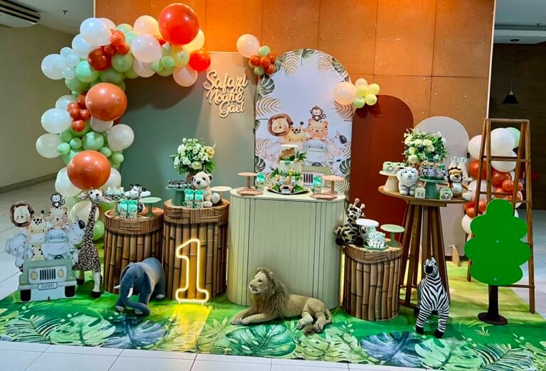 Decoração de festa infantil Matinho Verde 28