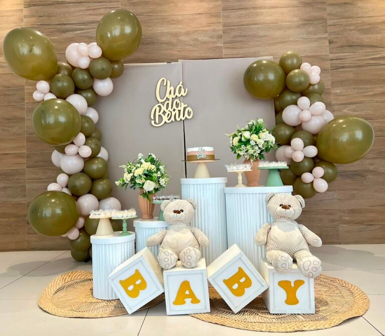 Decoração de festa infantil Matinho Verde 30