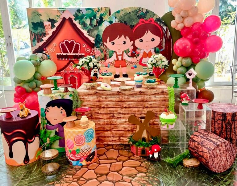 Decoração de festa infantil Matinho Verde 34