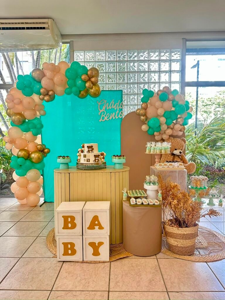 Decoração de festa infantil Matinho Verde 40