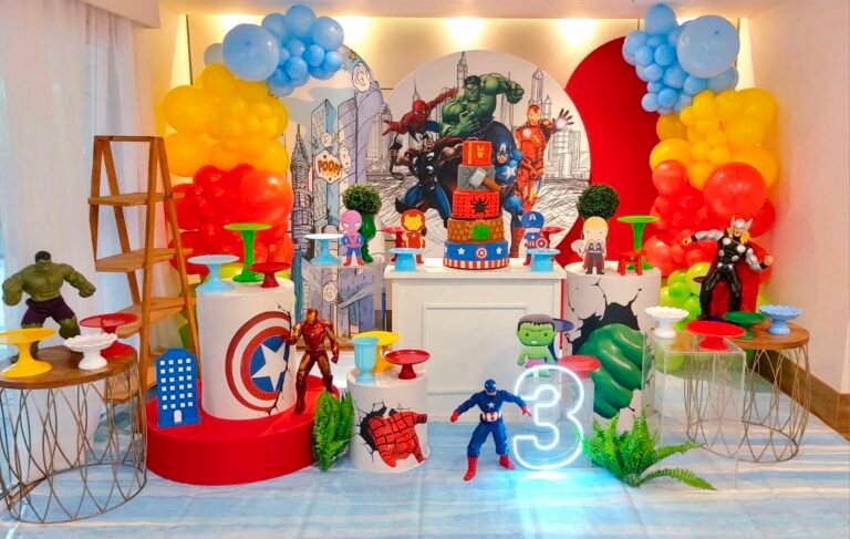 Decoração de festa infantil Matinho Verde 49