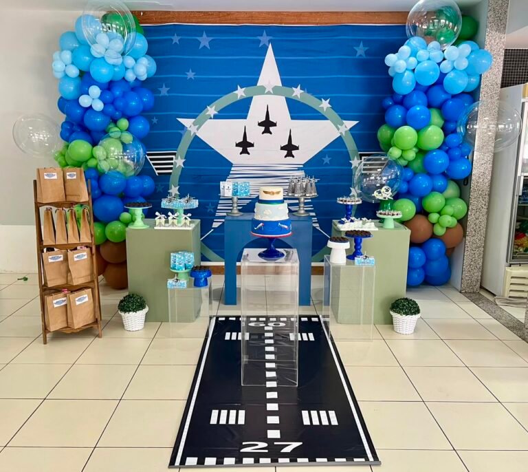 Decoração de festa infantil Matinho Verde 53