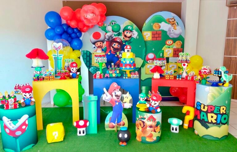 Decoração de festa infantil Matinho Verde 58