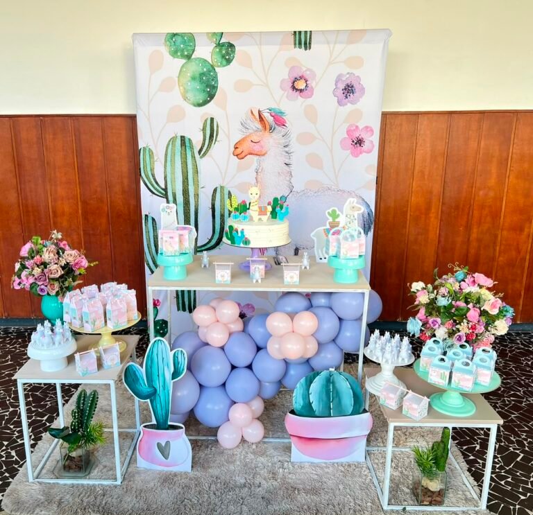 Decoração de festa infantil Matinho Verde 59