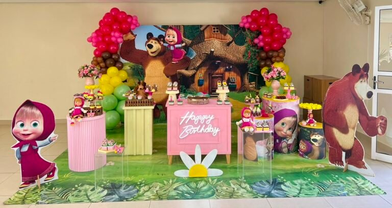Decoração de festa infantil Matinho Verde 65