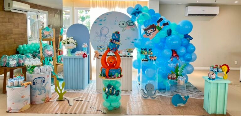 Decoração de festa infantil Matinho Verde 70
