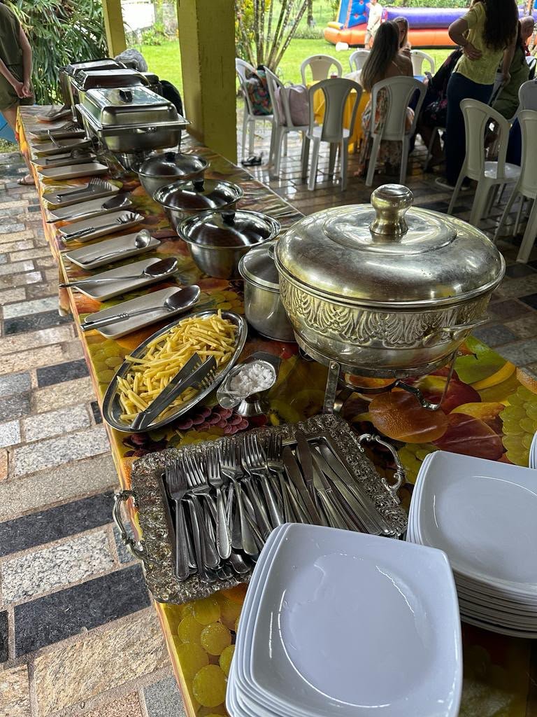 Prato do buffet Matinho Verde 31