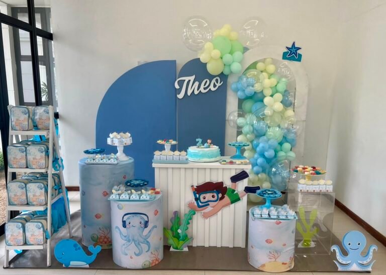 Decoração de festa infantil Matinho Verde 82