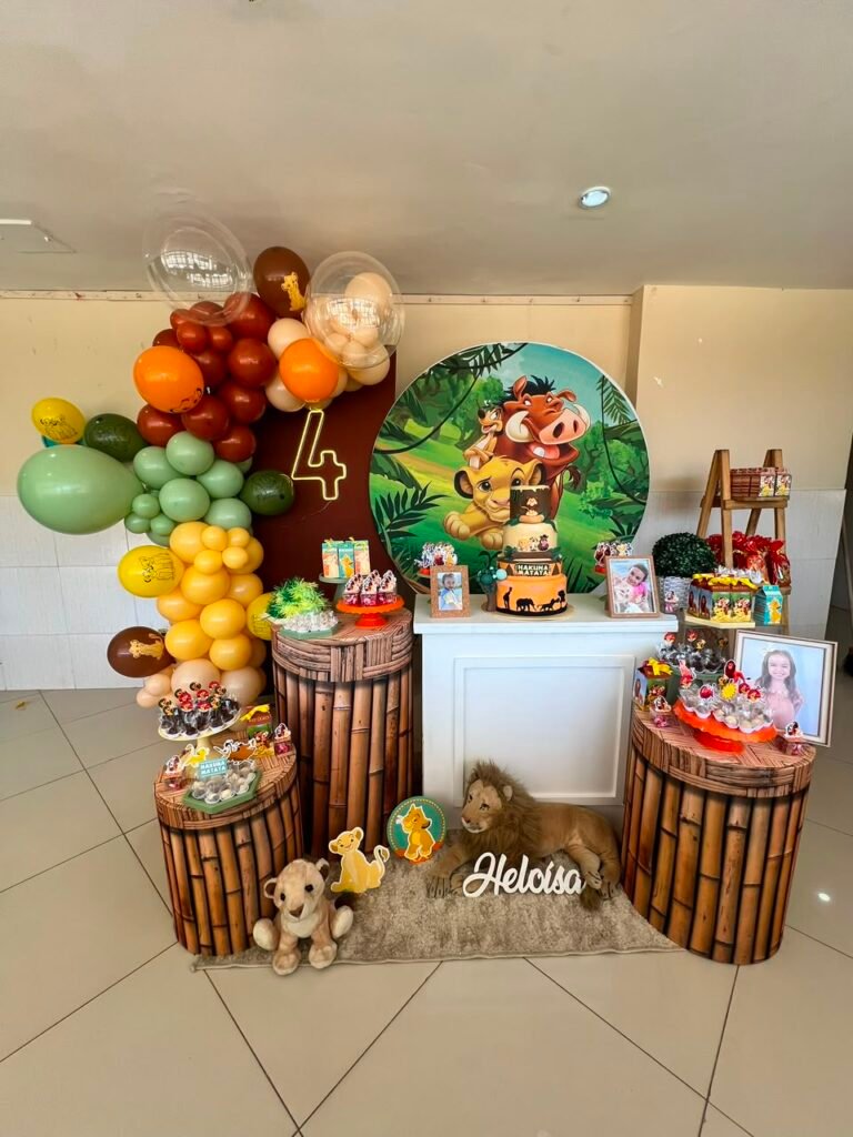 Decoração de festa infantil Matinho Verde 89